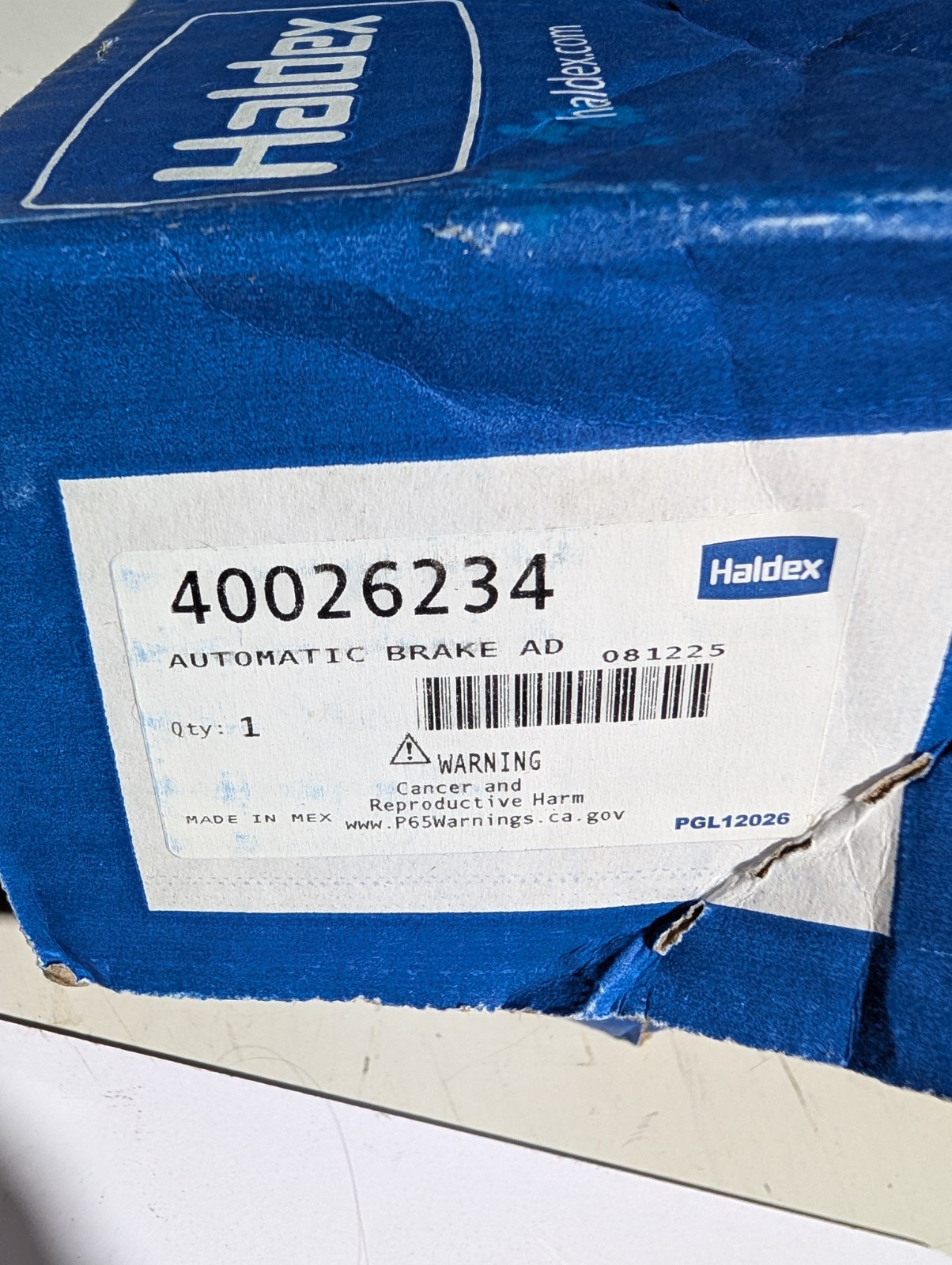 Haldex 6" Self-Setting Automatic Brake Adjuster 40026234 (U1CW)
