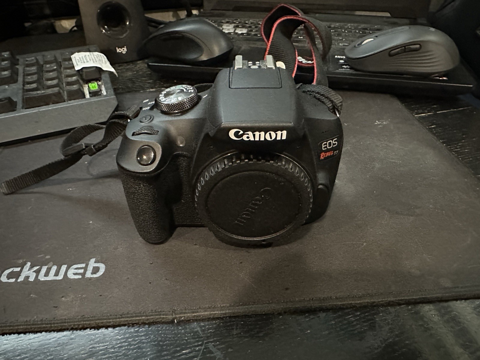 Canon EOS Rebel T7 Camera Bundle with EFS 18-55mm Lens, Telephoto Lens, Filters