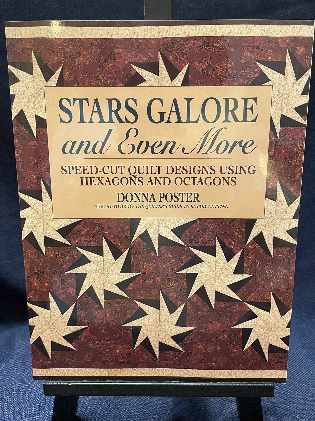 Stars Galore & even more quilt patterns Speed cut hexagons  octagons 288 blocks