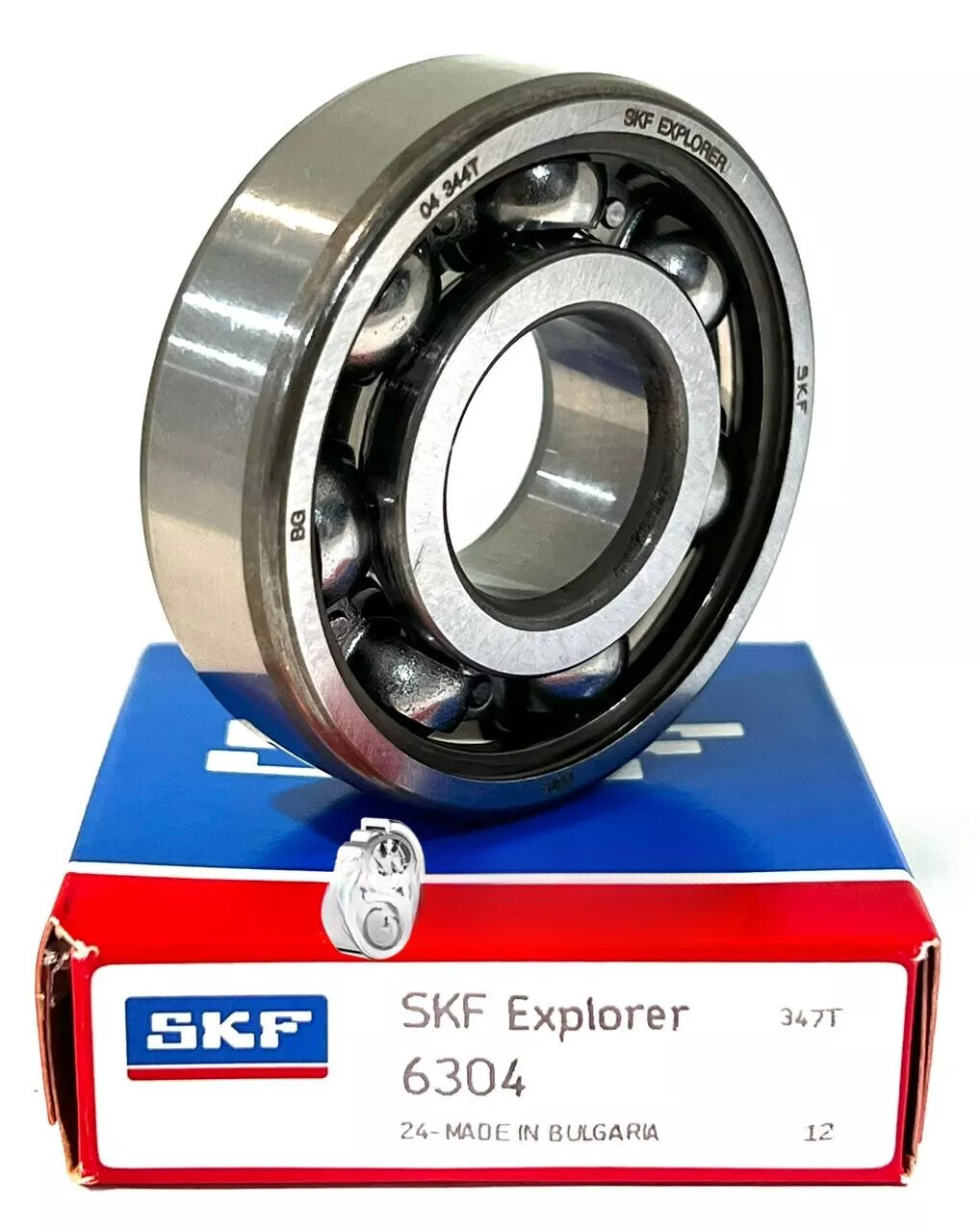 SKF 6304 C3 DEEP GROOVE BALL BEARING, OPEN, NO SEALS 20x52x15 mm NEW