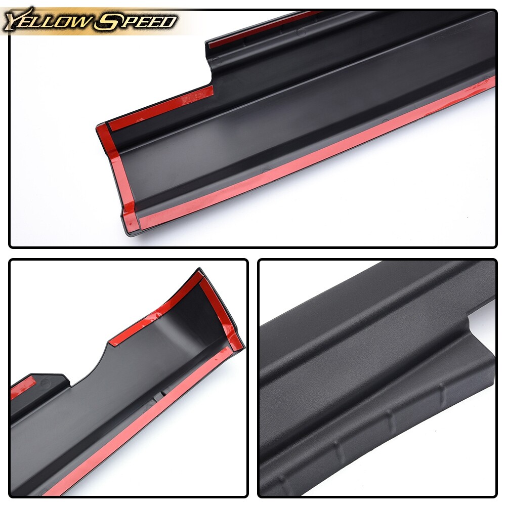 Rocker Panel Protector Guard Cover Trim Fit For 2009-2018 Dodge Ram Crew Cab