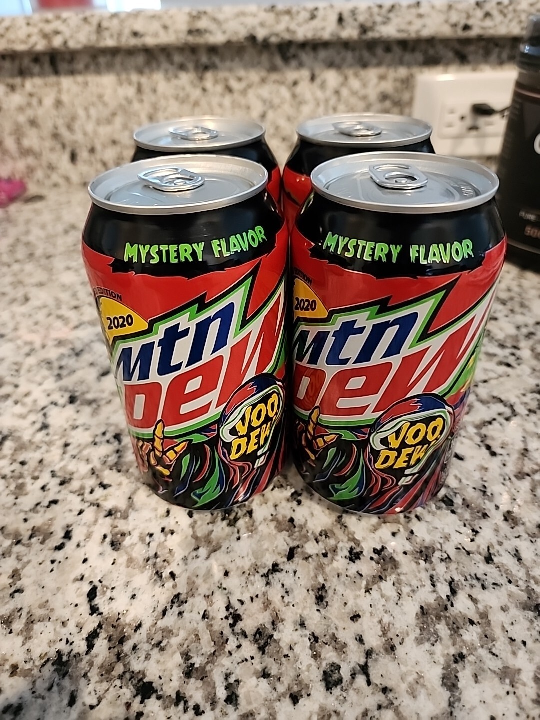 Mtn Dew Vodoo 2020 - 4 Full Cans