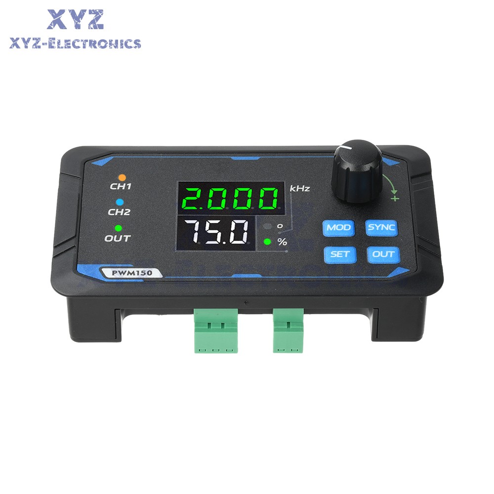1Hz-150kHz PWM Pulse Frequency Duty Cycle Adjustable Module Signal Generator