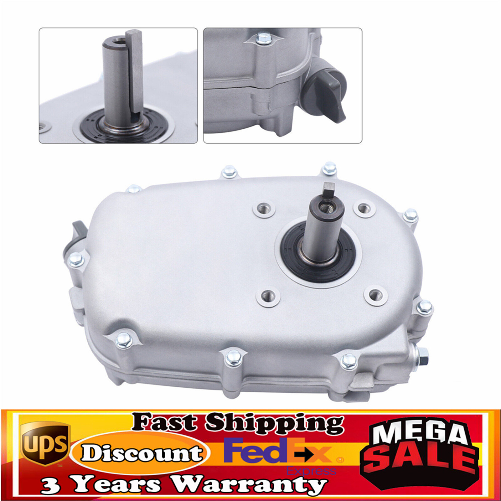 Honda GX270 Reduction Gearbox 2:1 with Built-in Clutch, 13HP Durable Design