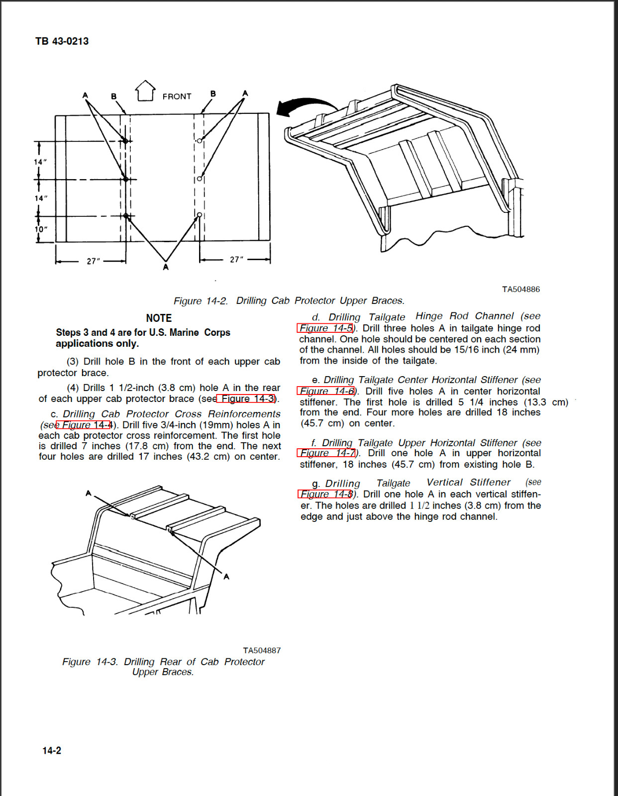226 Page TB 43-0213 CORROSION PREVENTION & CONTROL TACTICAL VEHICLES on Data CD