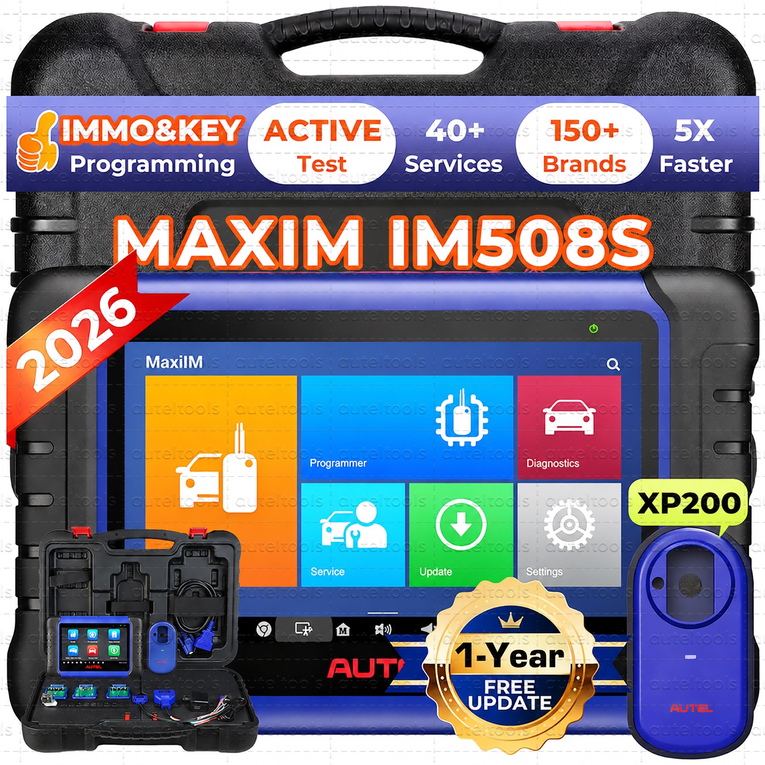 2026 Autel MaxiIM IM508S IMMO Key Programming Tool All System Diagnostic Scanner