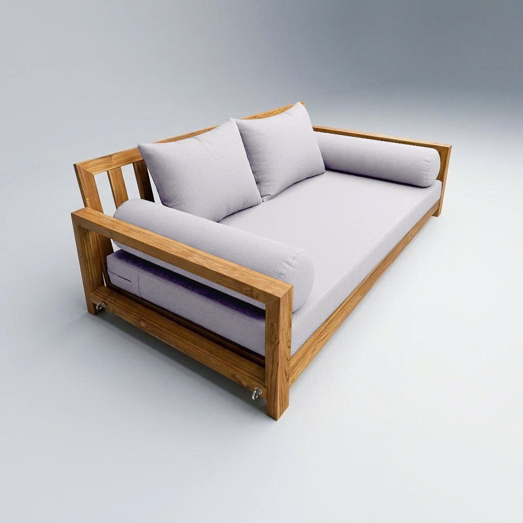 COVER ONLY STYLE 4 Mattress Pillow Daybed Porch Swing Knife Edge Queen AD105