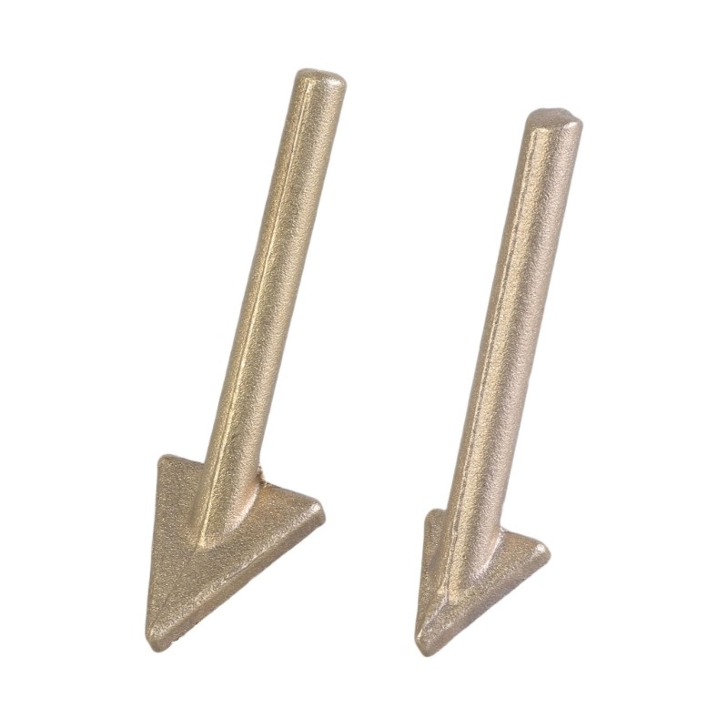 Pack of 2 Copper Soldering Iron Tip for Plastic Item Welding Kayak Bumper Repair