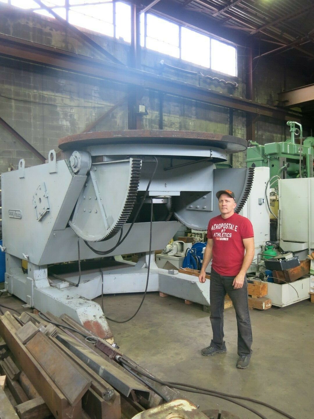 Unique / Readco 50,000# Welding Positioner 8' Faceplate