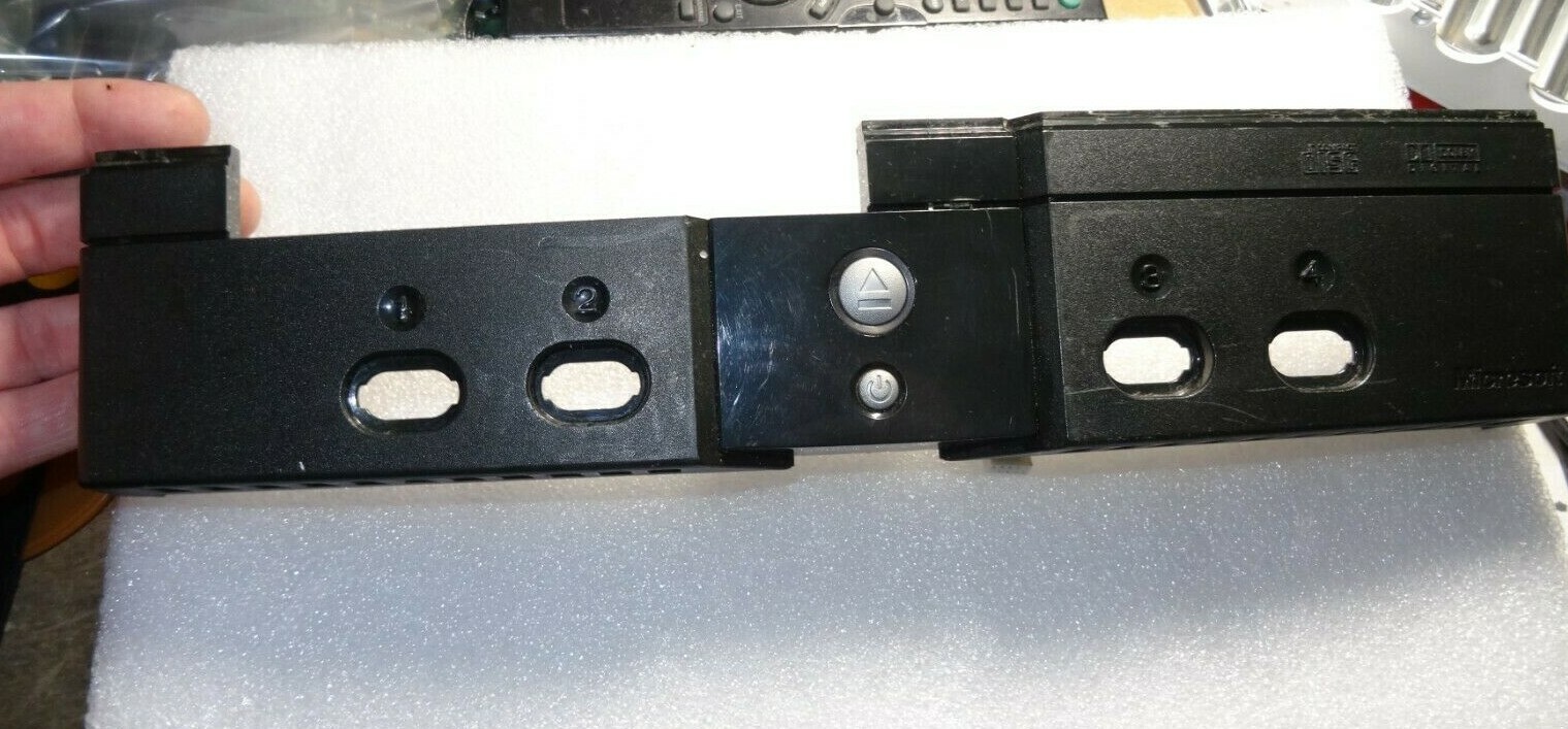 Microsoft 2001-2005 Xbox Original-Top Cover Complete Front Button Panel-Just OK
