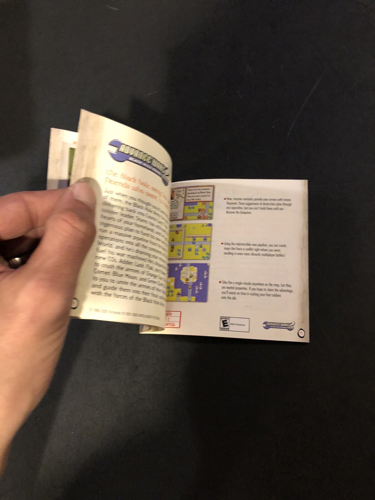 Nintendo gameboy advance journey is the beginning Insert