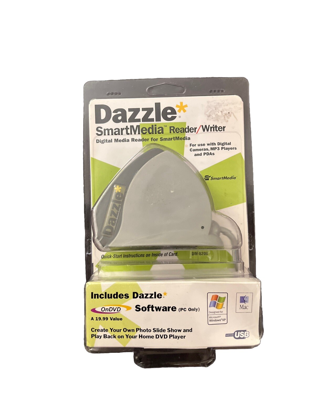Dazzle SmartMedia Reader DM - 8200