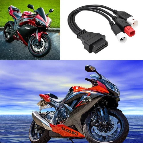 For Yamaha 3, 4 and 6 Pin OBD2 Diagnostic Cable OBD Error Code Reader Adapter