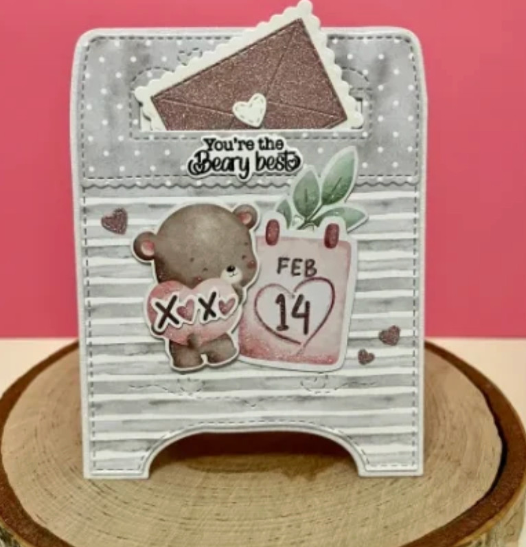 My Creative Time Mailbox Gift Holder for interactive card super cute envelopes
