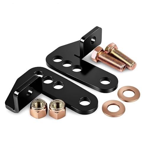 Motorcycle Rear Adjustable Lowering Kit 1"-3" Inches Fits for Harley Black#3