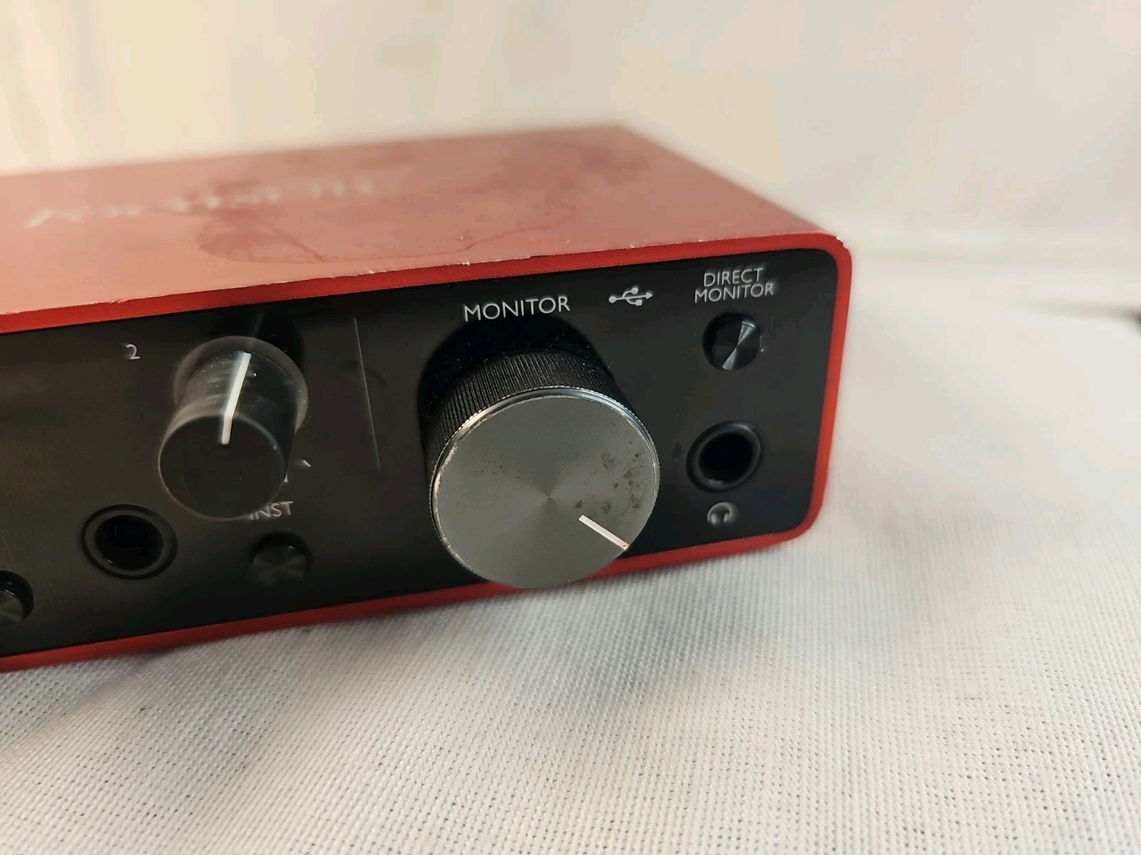 Focusrite Scarlett Solo USB Audio Interface XLR 1/4" In Phantom Power