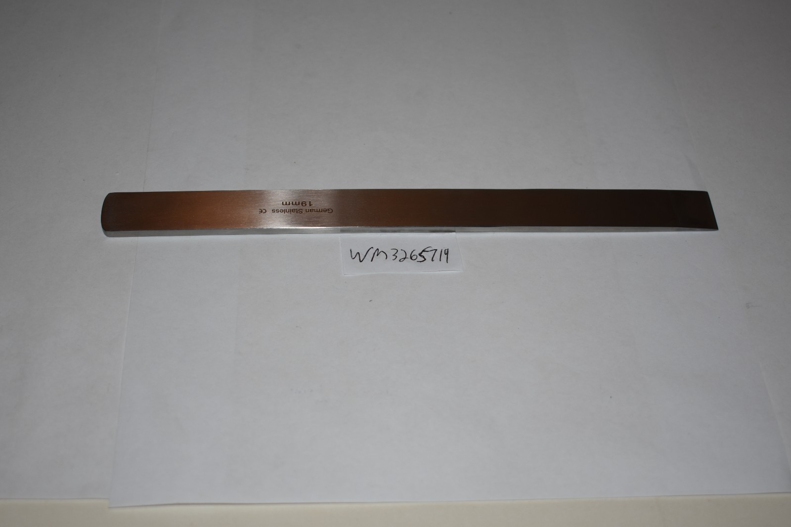 2 PC SET LAMBOTTE OSTEOTOME 9" STRAIGHT 12MM AND 19MM WIDTH