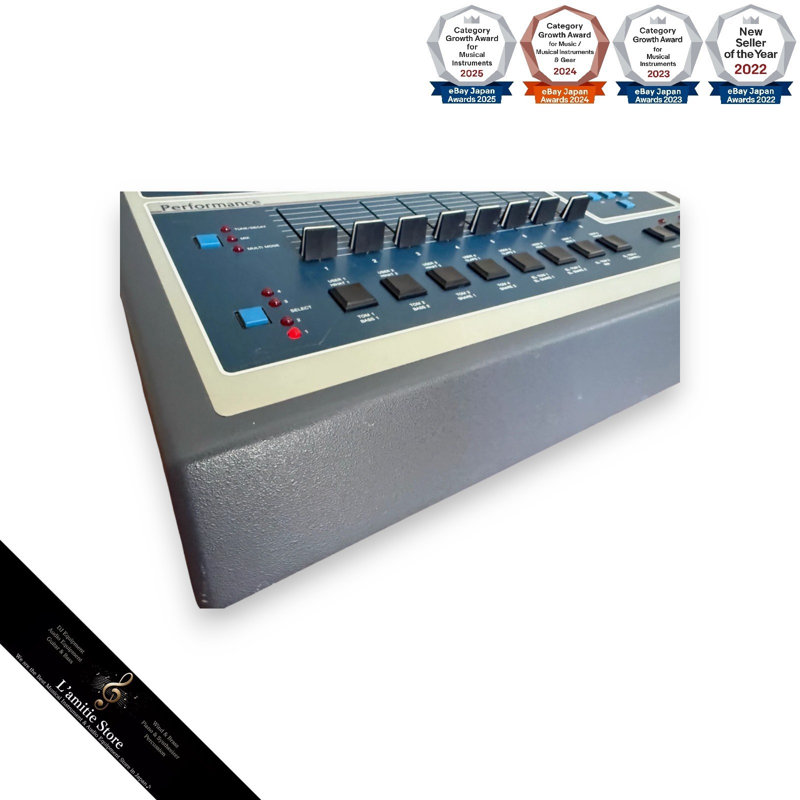 E-mu SP-12 TURBO Sampling Percussion Drum Machine SP12 Sampler Emu Tested Japan