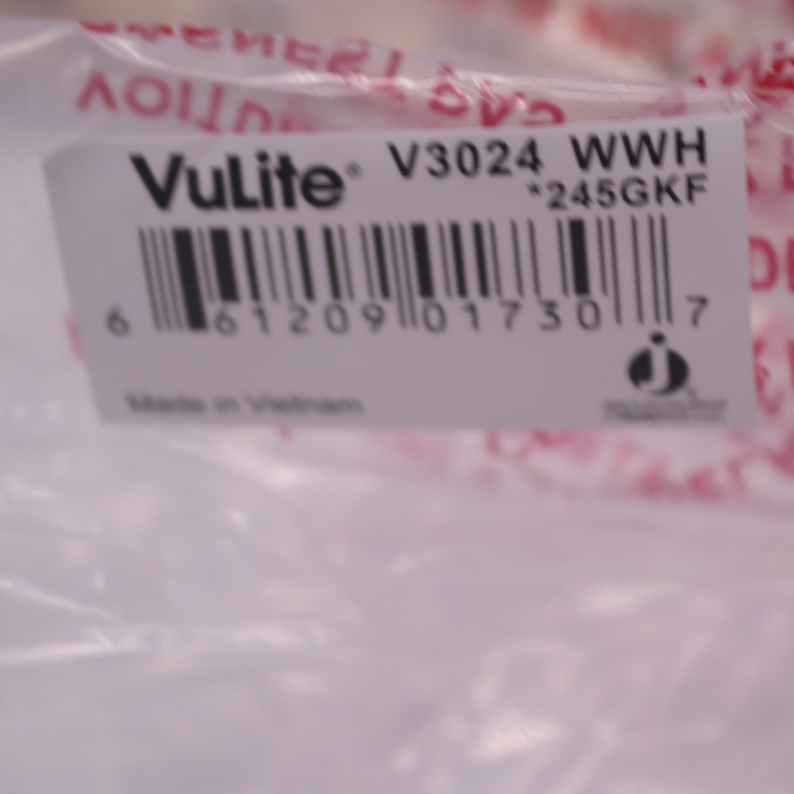 (2-Pk) VuLite LED Conical Baffle Trim Round White 5 V3024 WWH