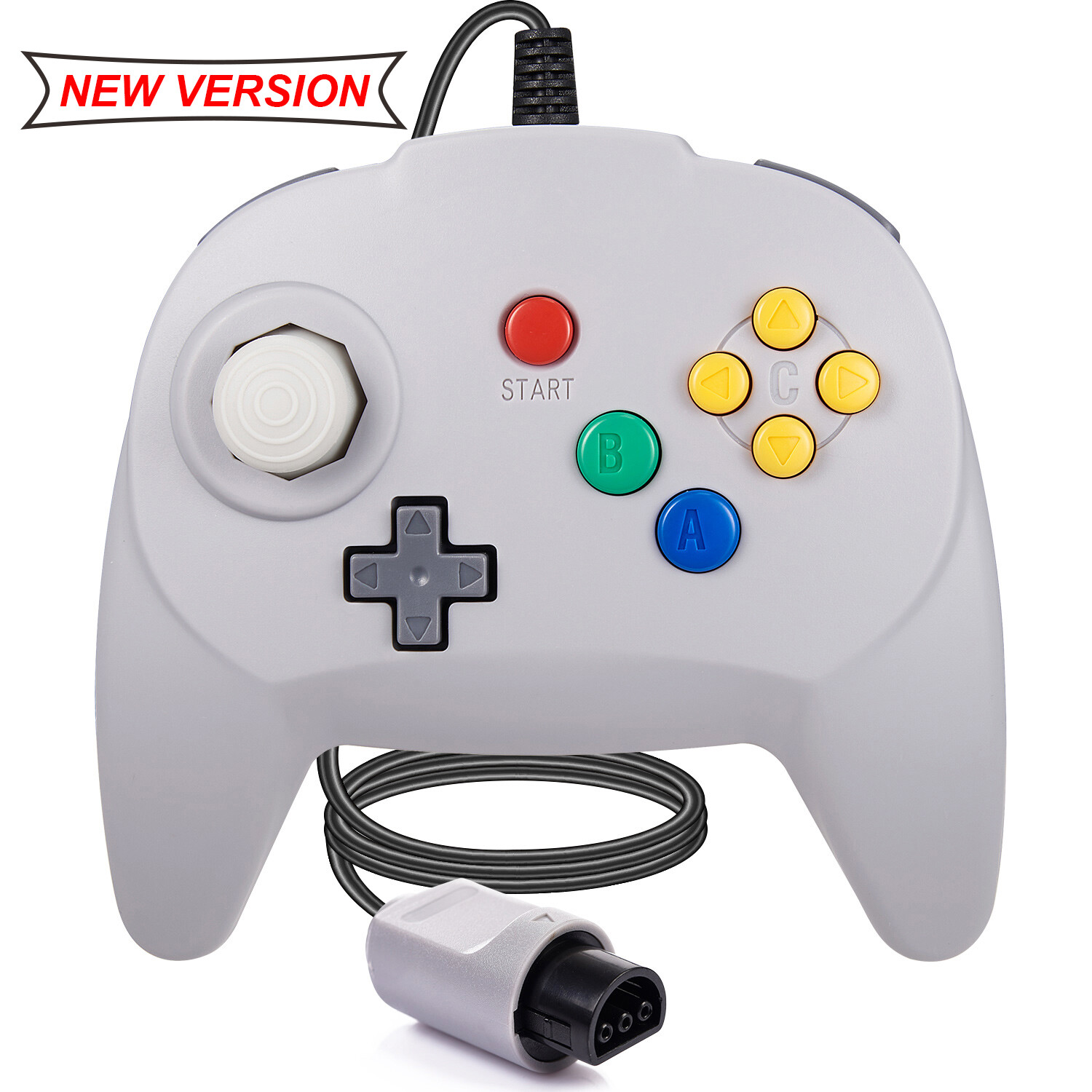 New N64 Controller MINI Wired N64 64-bit Gamepad Joystick for Ultra 64 Console