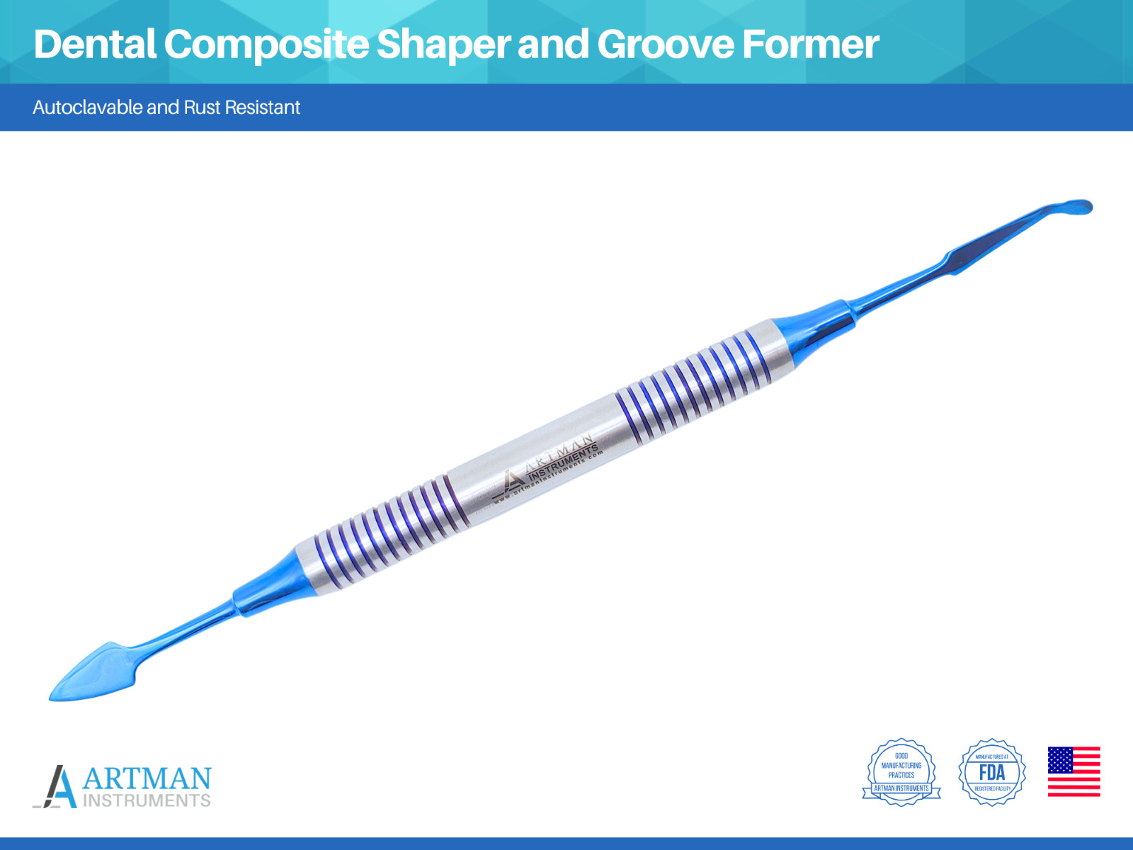 Dental Carver Composite Sharper and Groove Former ARTMAN INSTRUMENTS