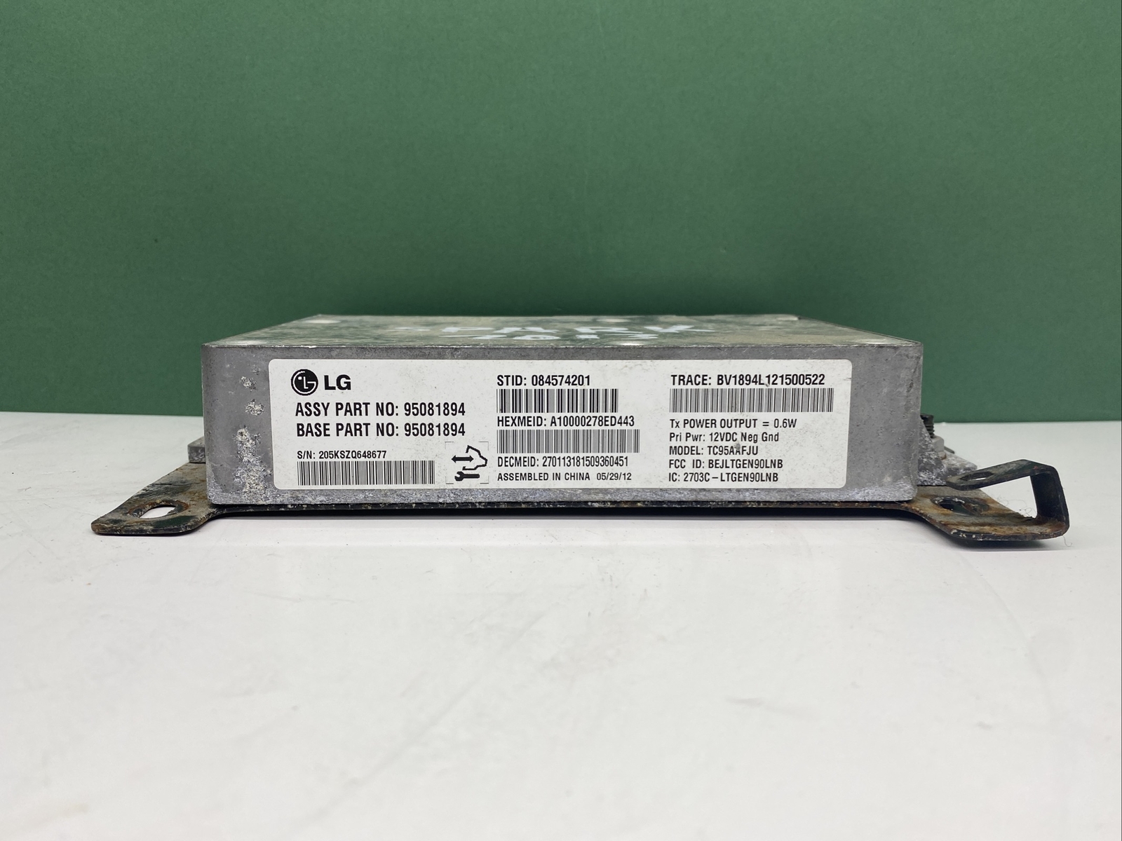 2013 Chevy Spark Communication ECU Ecm Computer Module 95081894 OEM