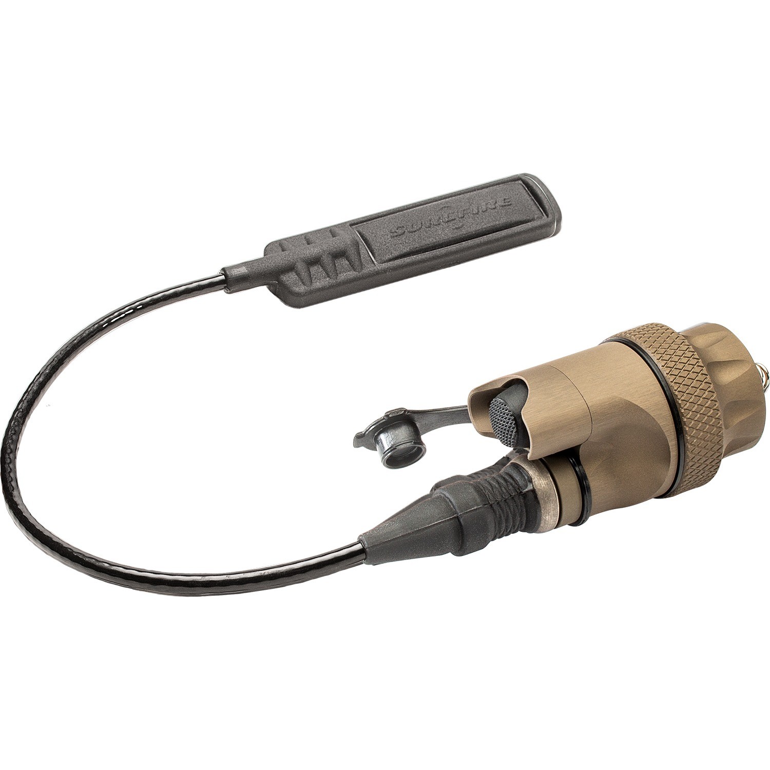 SureFire Scout Light Tan Dual-Switch Tailcap Assembly w/7" Cable (DSE-07-TN)