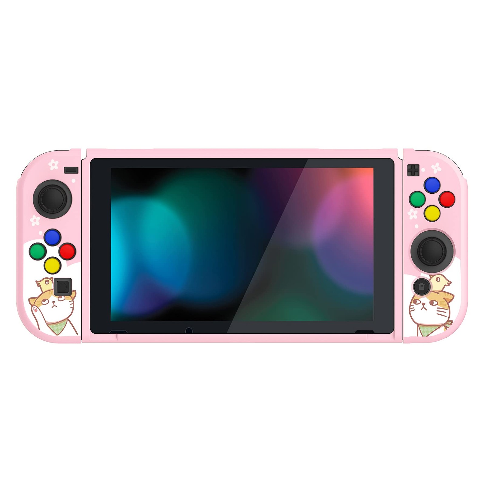 Playvital Kitten & Chicken Protective Case for Nintendo Switch