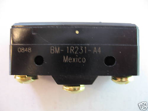 NEW Honeywell Micro Limit Plunger Switch BM-1R231-A4 SPDT