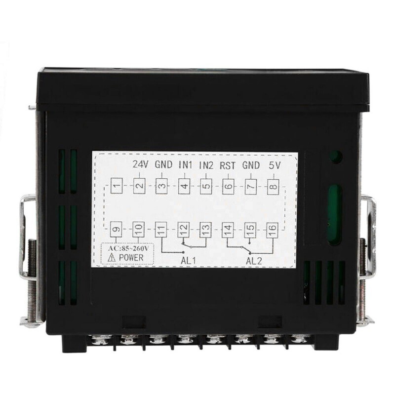 6-Digital Multifunctional LED Counter Grating Encoder Display Meter Relay COOL