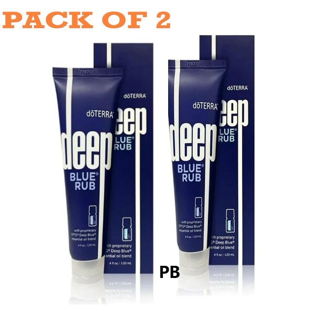 DoTERRA Deep Blue doterra Rub Body Cream - 4 oz EXP:02/2027