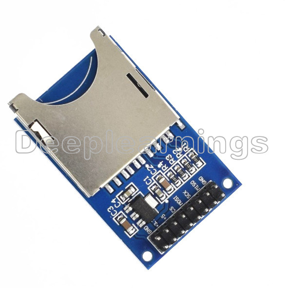 5 PCS SD Card Module Slot Socket Reader For Arduino ARM MCU Read And Write