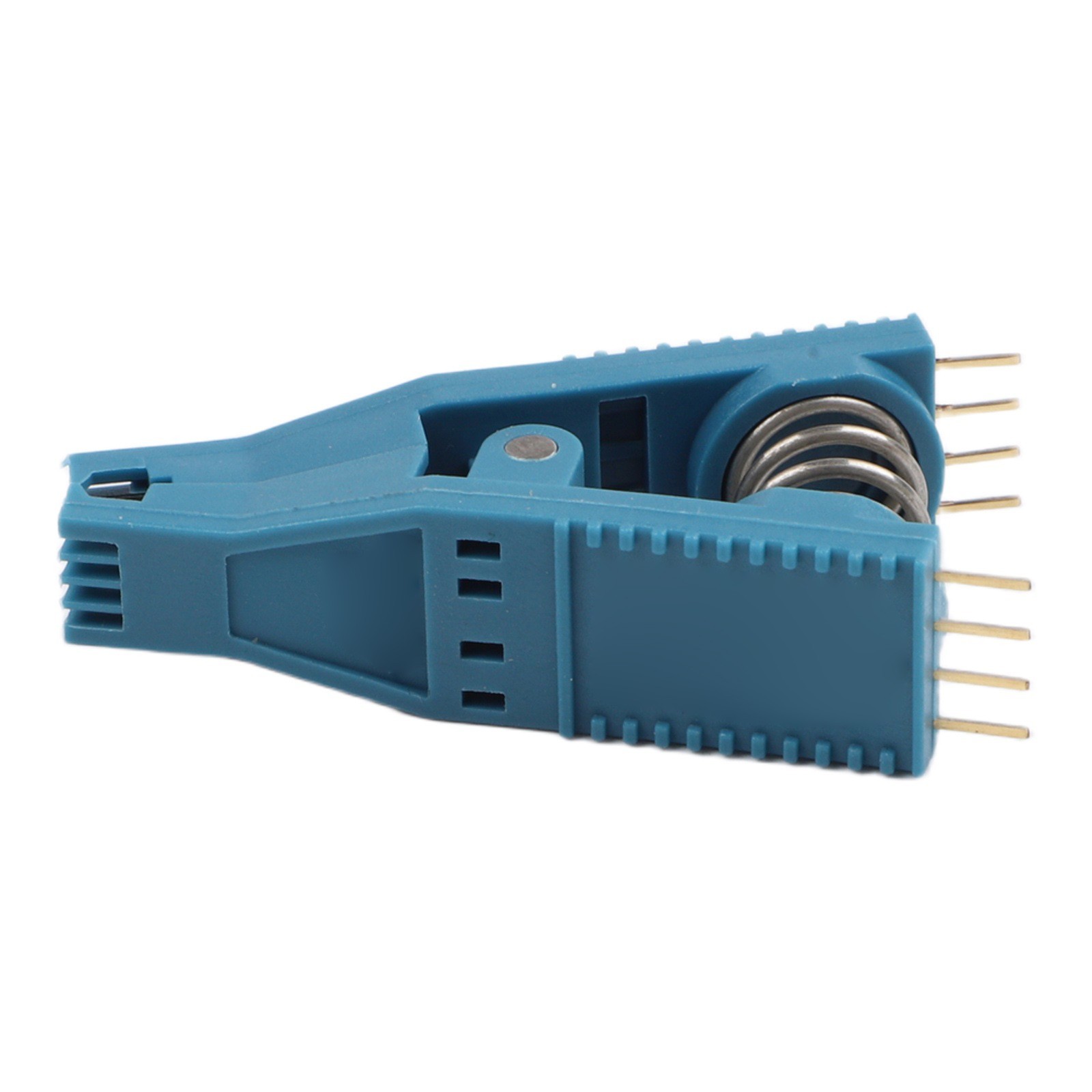 Gold Plated 8 Pin Test Clip Spring Hold for Online Chip Programming Tasks