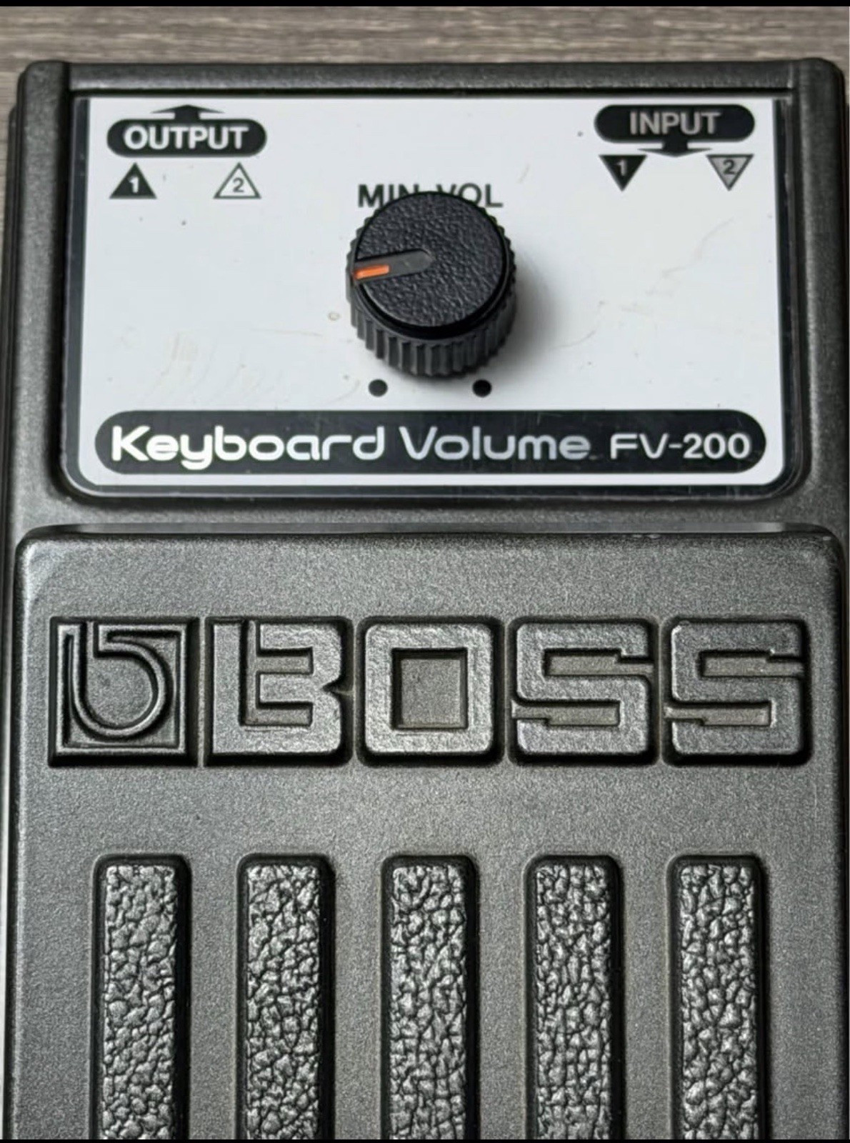 Boss FV-200 (FV-200) Analog Volume Pedal for Keyboard