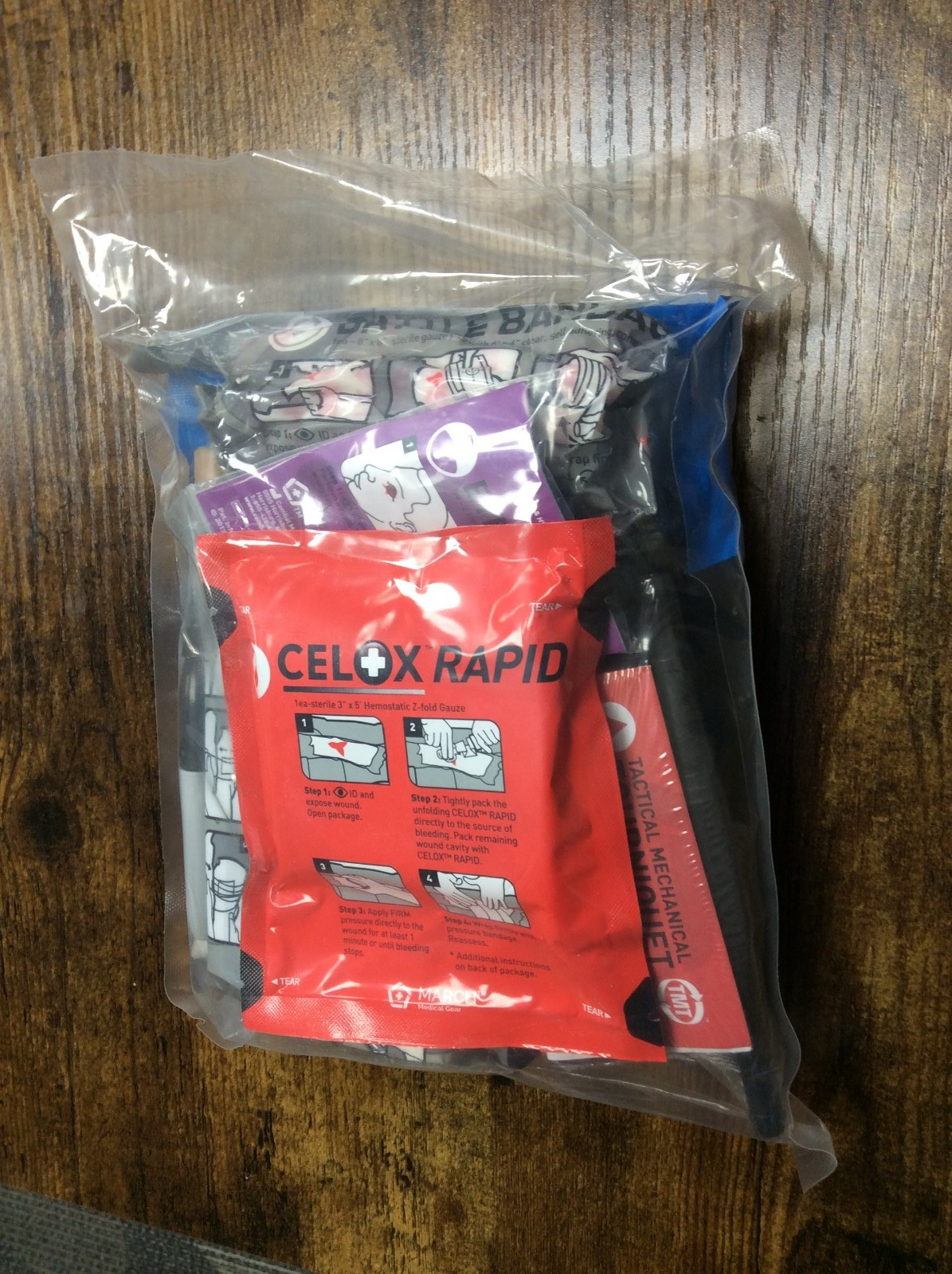 IFAK RESUPPLY KIT REFILL 2023 SEALED BAG