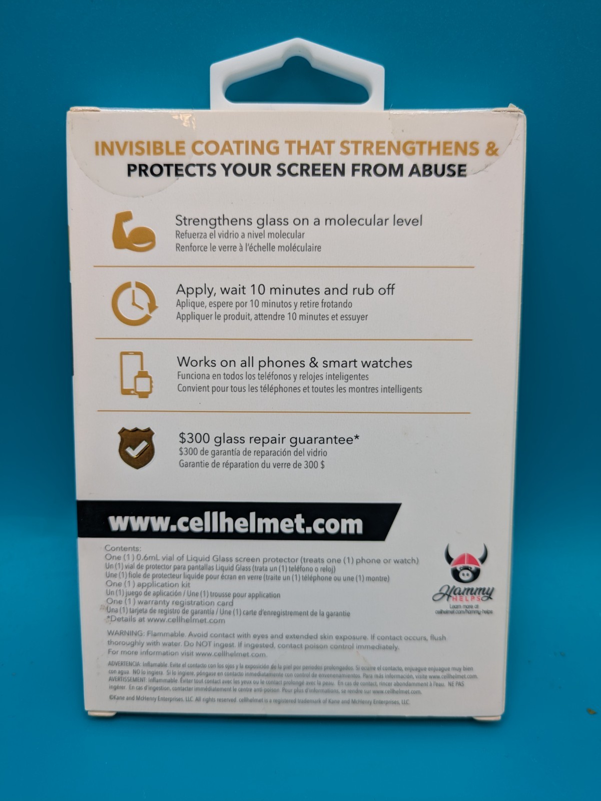 CellHelmet Liquid Glass Pro Plus Universal Screen Protection