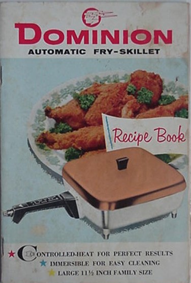 1955 DOMINION FRY-SKILLET MANUAL (DOMINION ELECTRIC CORP, MANSFIELD, OHIO