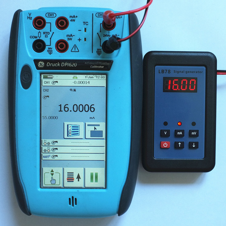 Resistance Current Voltmeter Signal Generator Source Process Calibrator LB78 NEW