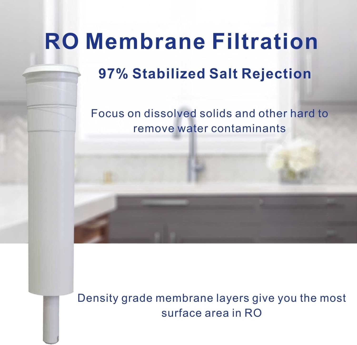 Filter Set With Membrane for Microline 435 Reverse Osmosis System Replacement