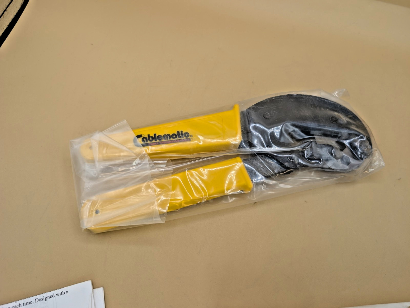 Ripley Cablematic CR596QL Hex Crimp Tool New Sealed