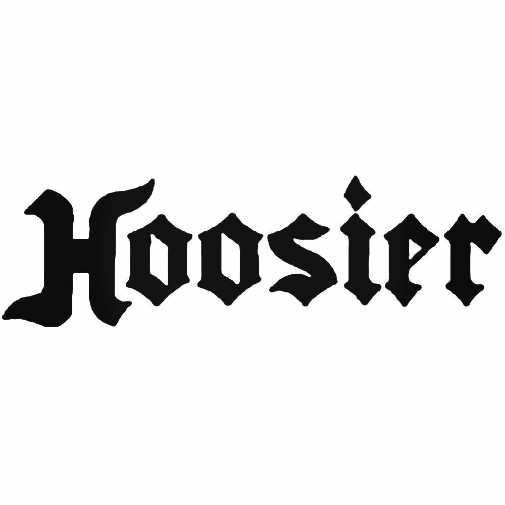 Hoosier Racing Tire Decal Sticker - buy 1 get 1 free