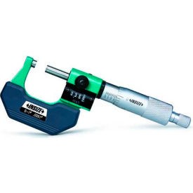 INSIZE 3400-1 0-1"" Mechanical Outside Micrometer W/Digital Counter &  Ratchet