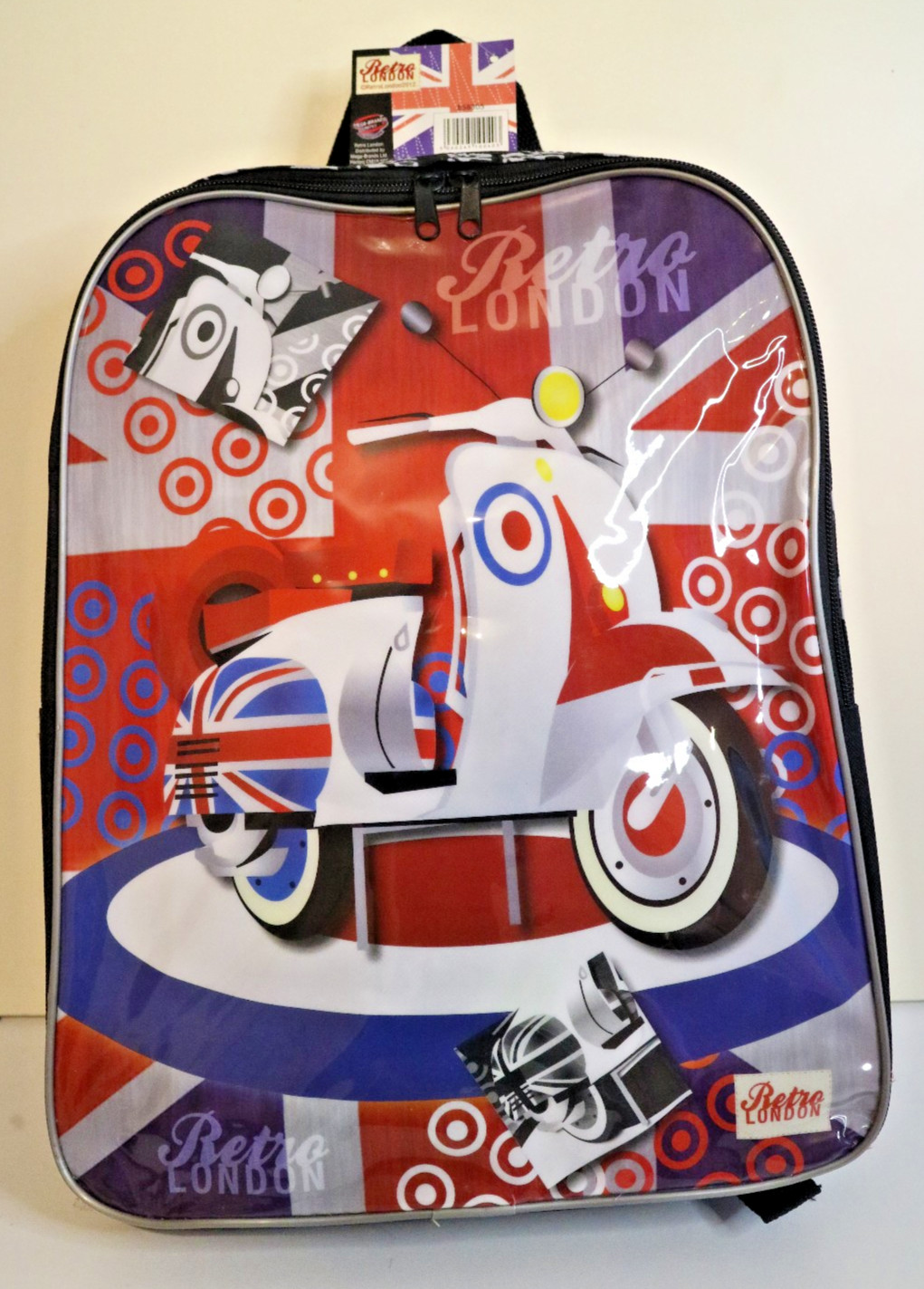 Vespa Backpack Rucksack New with tags by Retro London, Vespa Lambretta scooter,