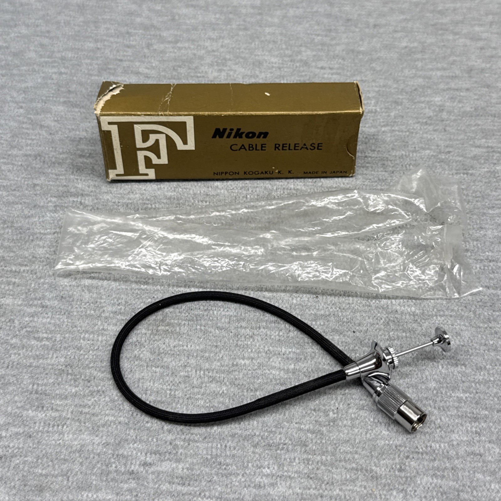 Nikon Shutter Release Cable 11" for F F2 F2A FTn F2SB F2AS 35mm Film Camera