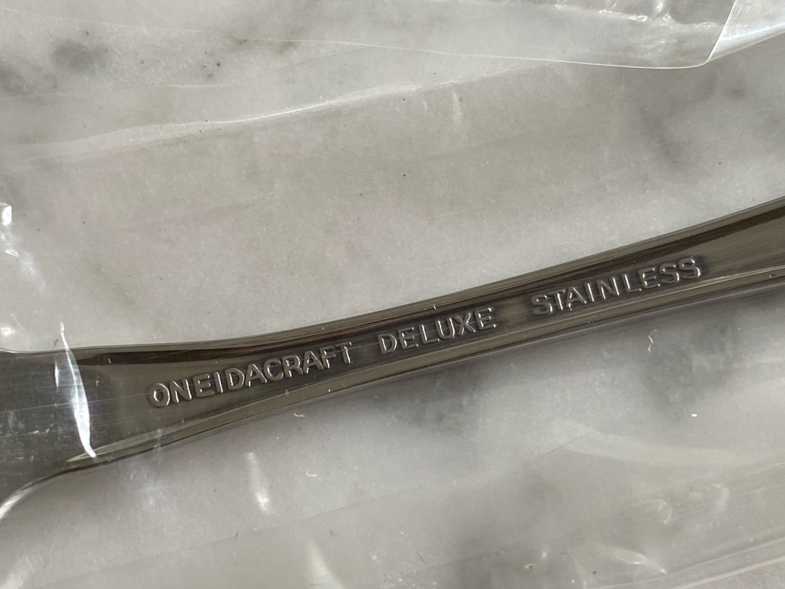 Stainless Oneida flatware 18/8 - Five piece place setting Chateau new old stock