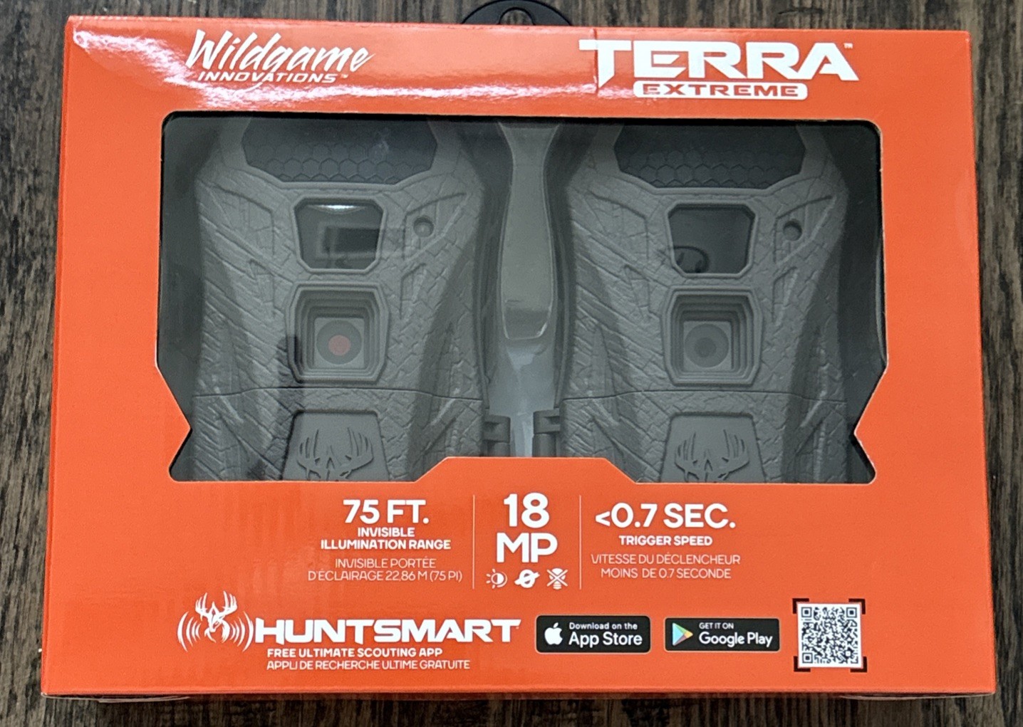 Wildgame Innovations™ TERRA EXTREME 18MP (2Pack) Trail Cameras Infrared 75 FT.