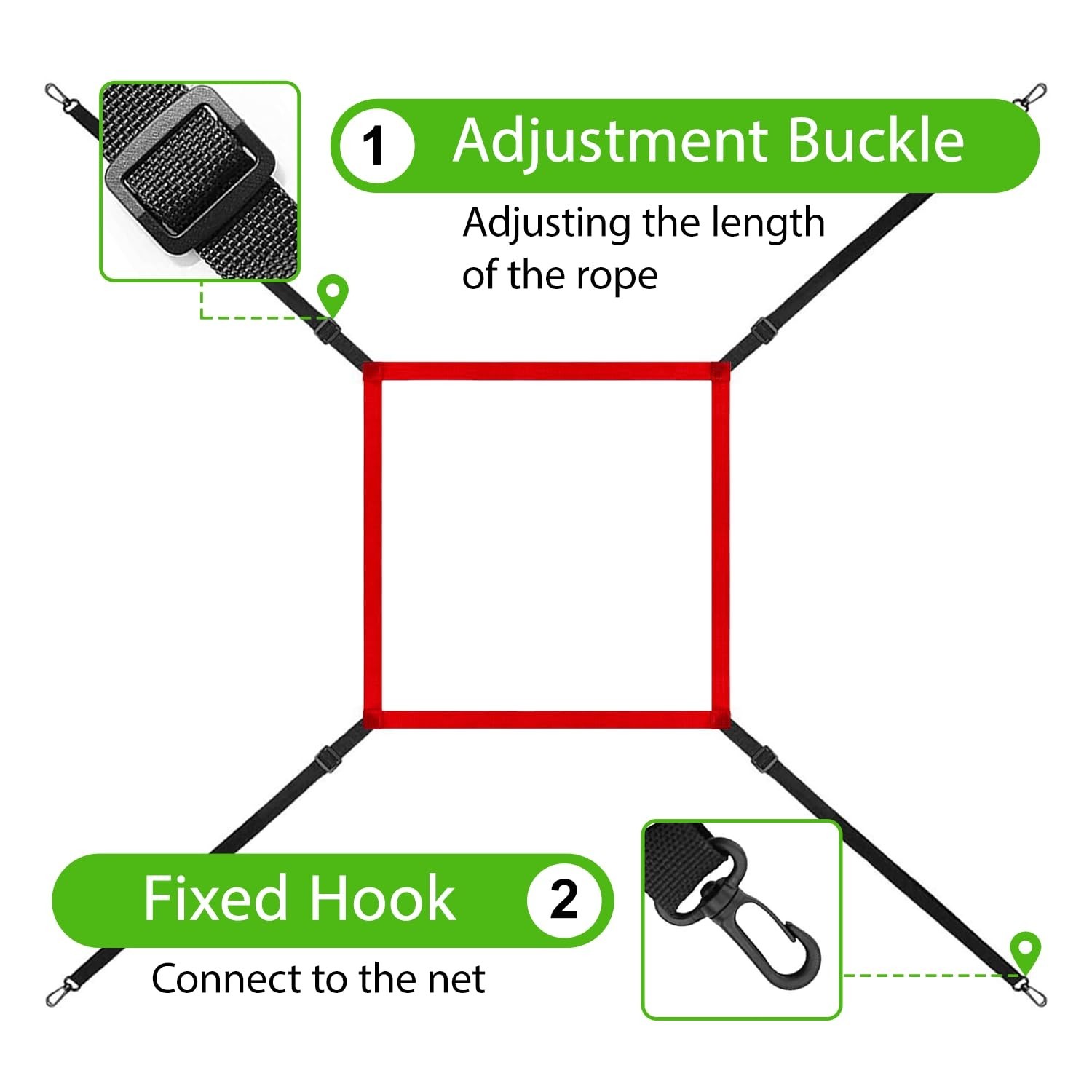 6x6FT Baseball Net, Baseball & Softball Training net with Batting Tee, Strike...