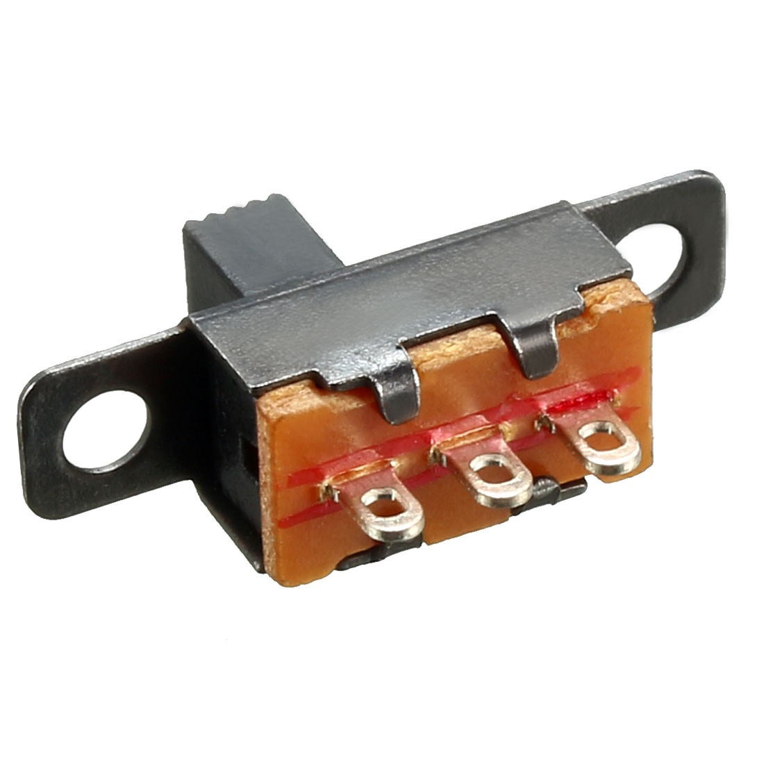55Pack 3 Terminal PCB Mount 2 Position SPDT Horizontal Micro Mini Slide Switch