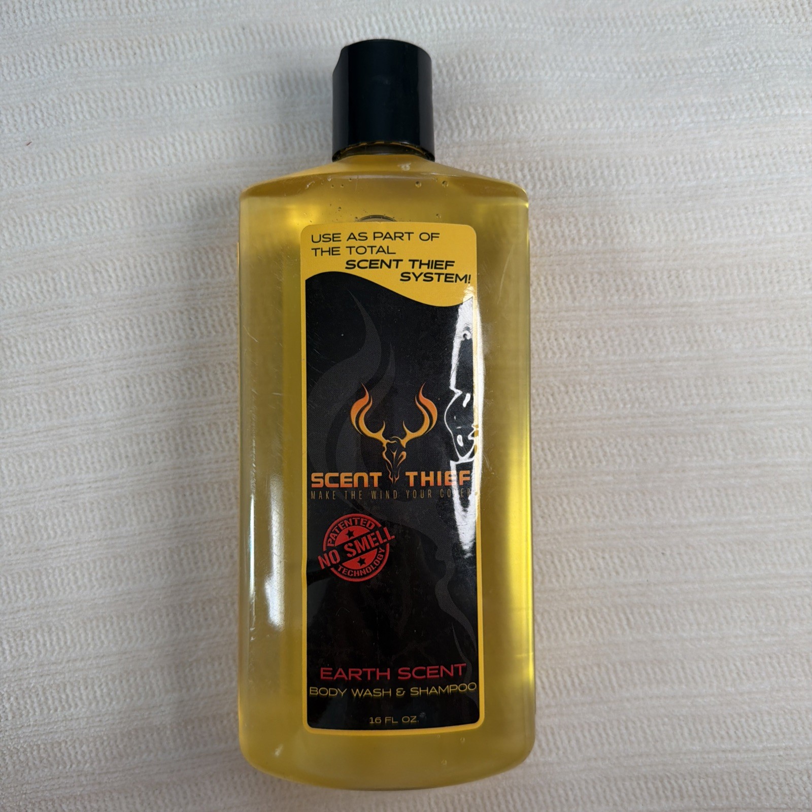 Scent Thief Body Wash & Shampoo 16 oz Earth Scent No Smell Hunting Elimnator