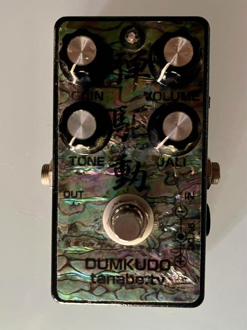 Tanabe.tv DUMKUDO Overdrive Pedal Guitar Effector Musical Audio Equipment LED